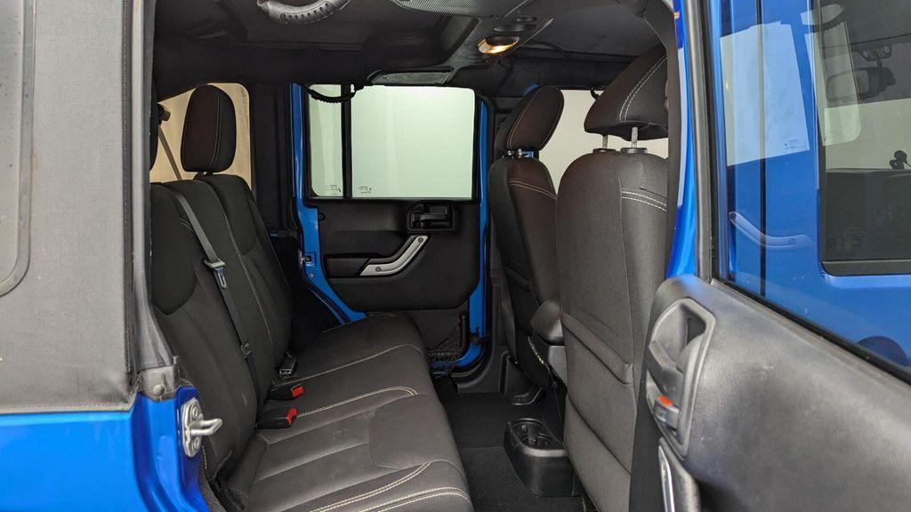 used 2015 Jeep Wrangler Unlimited car, priced at $16,897