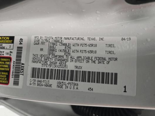 used 2019 Toyota Tundra car, priced at $28,999