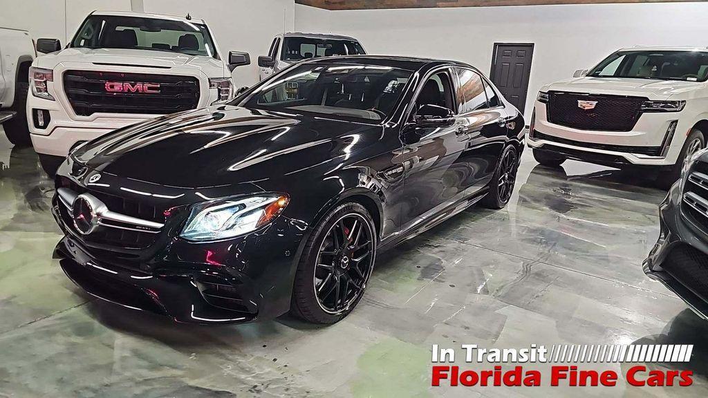 used 2018 Mercedes-Benz AMG E 63 car, priced at $51,499