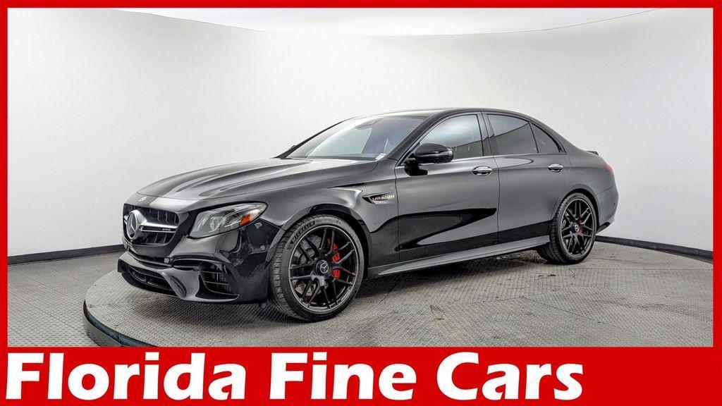 used 2018 Mercedes-Benz AMG E 63 car, priced at $50,499