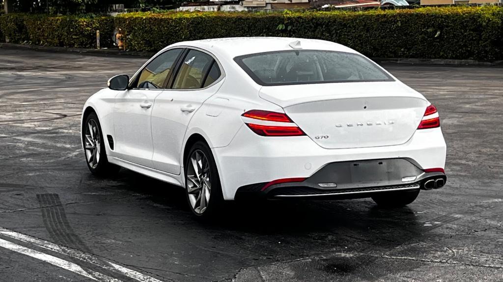 used 2022 Genesis G70 car, priced at $21,789