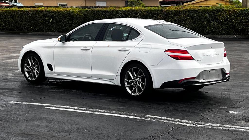 used 2022 Genesis G70 car, priced at $21,789