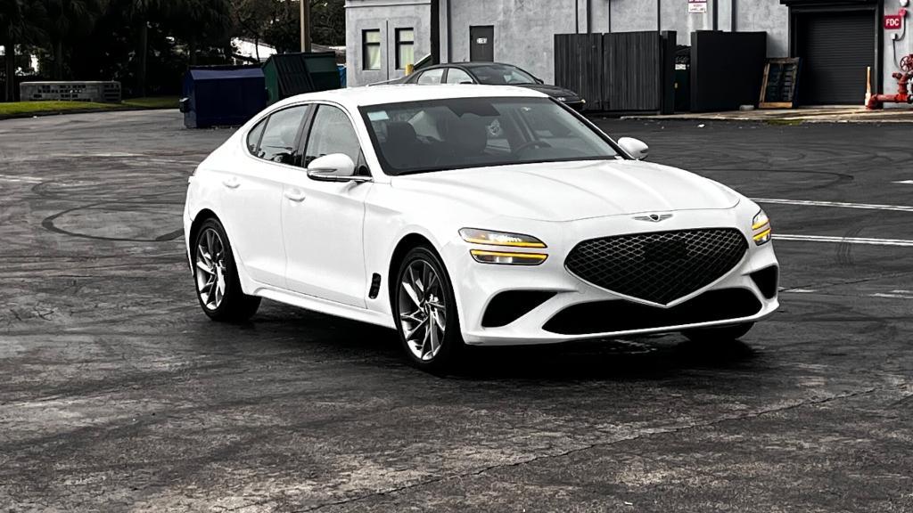 used 2022 Genesis G70 car, priced at $21,789