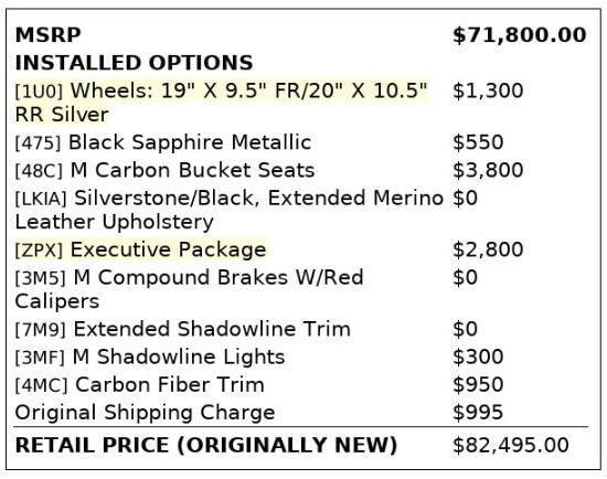 used 2021 BMW M4 car, priced at $60,999