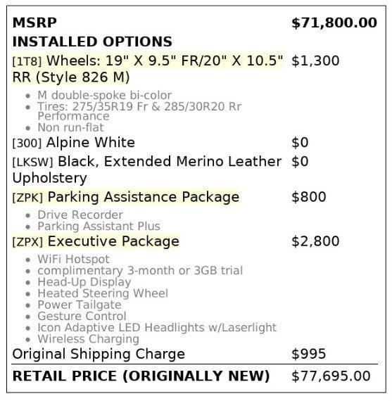 used 2021 BMW M4 car, priced at $60,999