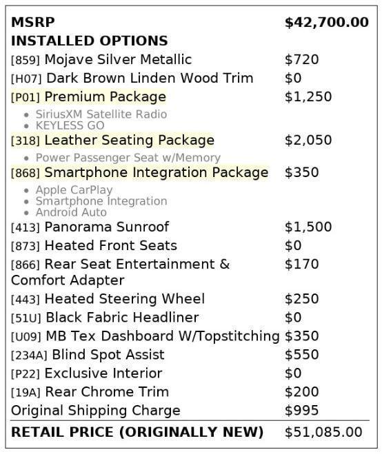 used 2019 Mercedes-Benz GLC 300 car, priced at $16,899