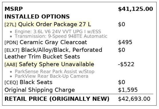 used 2022 Chrysler Pacifica car, priced at $17,999