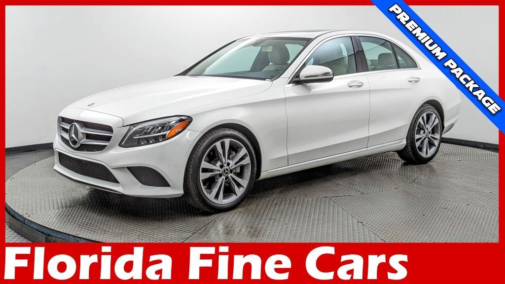 used 2019 Mercedes-Benz C-Class car, priced at $17,799