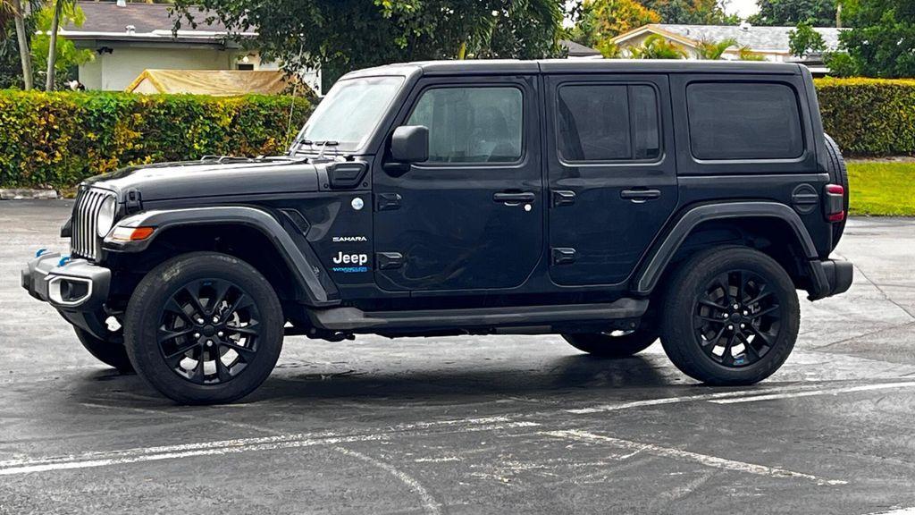 used 2022 Jeep Wrangler Unlimited 4xe car, priced at $29,999