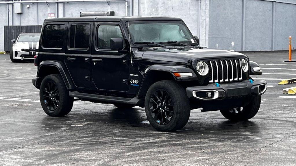 used 2022 Jeep Wrangler Unlimited 4xe car, priced at $29,999