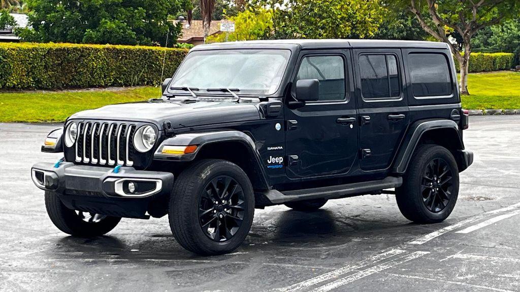 used 2022 Jeep Wrangler Unlimited 4xe car, priced at $29,999