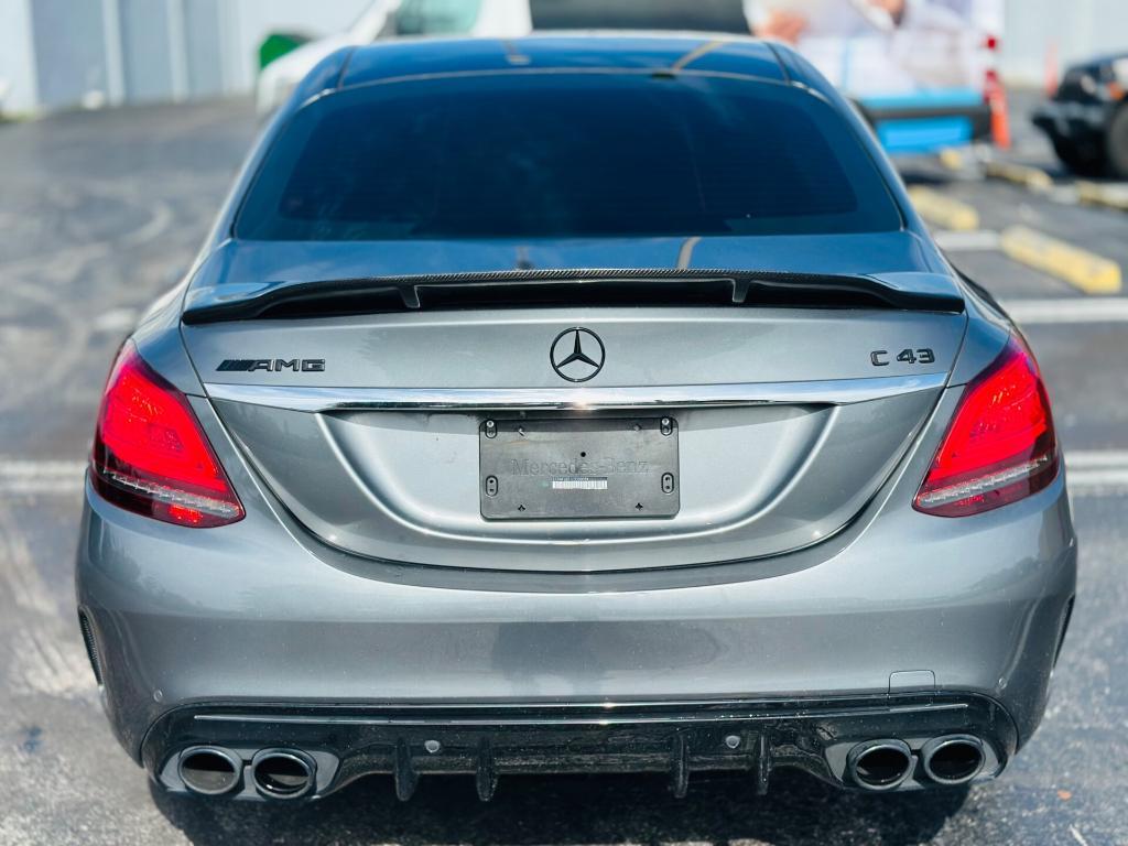 used 2020 Mercedes-Benz AMG C 43 car, priced at $33,199