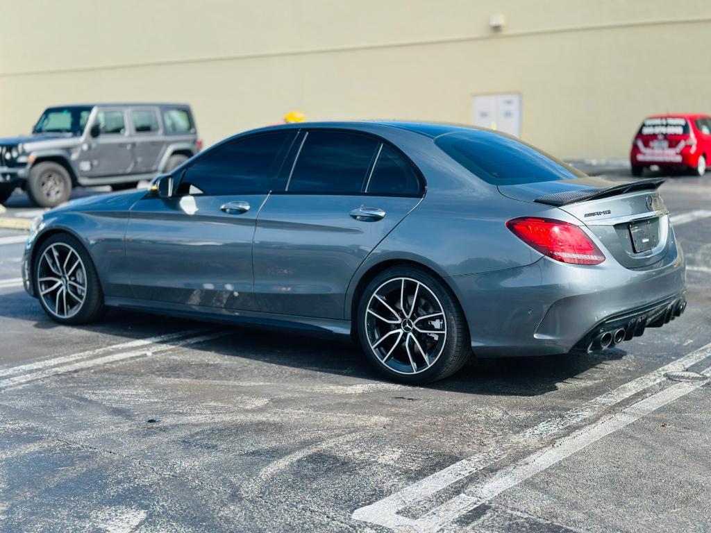 used 2020 Mercedes-Benz AMG C 43 car, priced at $33,199