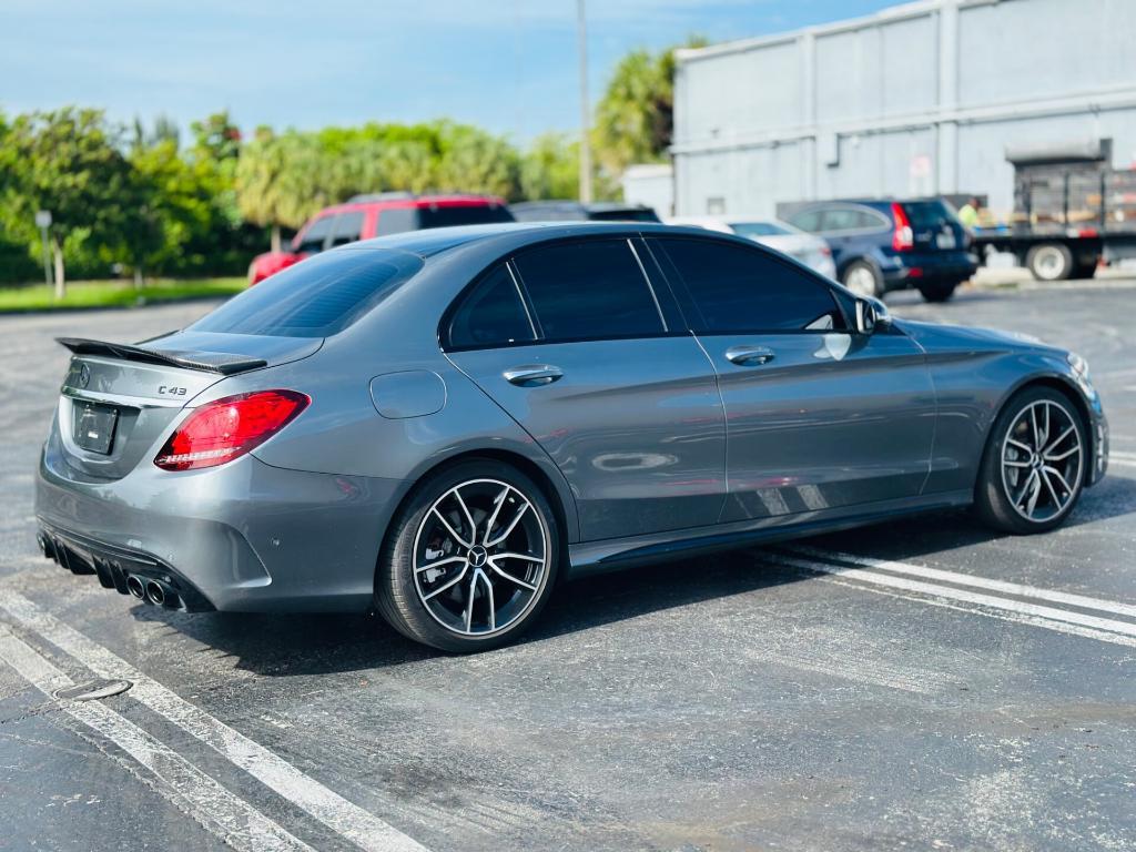 used 2020 Mercedes-Benz AMG C 43 car, priced at $33,199