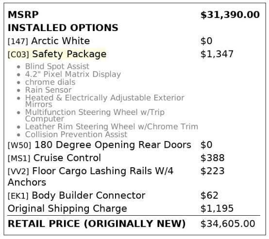 used 2020 Mercedes-Benz Metris car, priced at $16,399