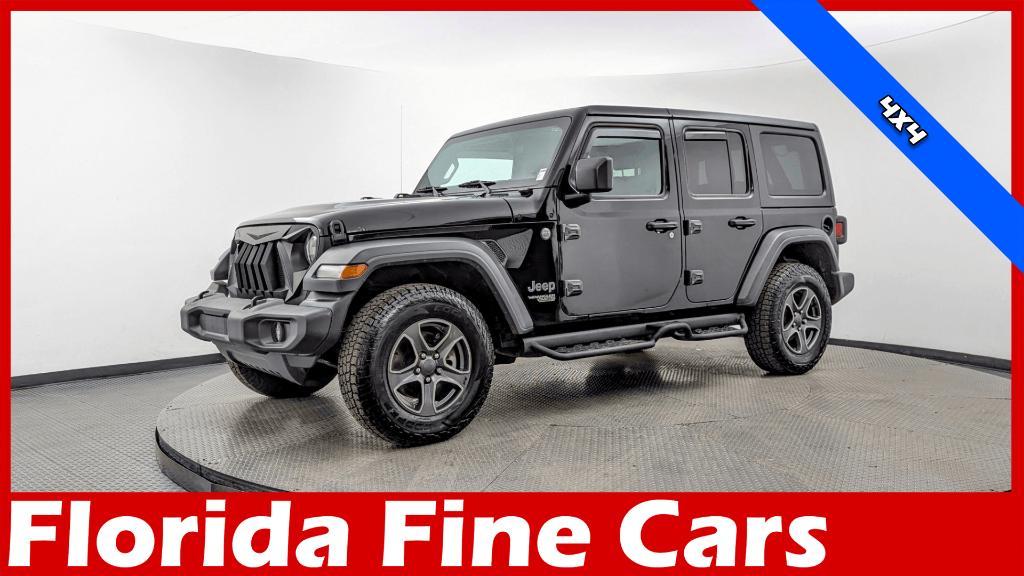 used 2018 Jeep Wrangler Unlimited car, priced at $18,199