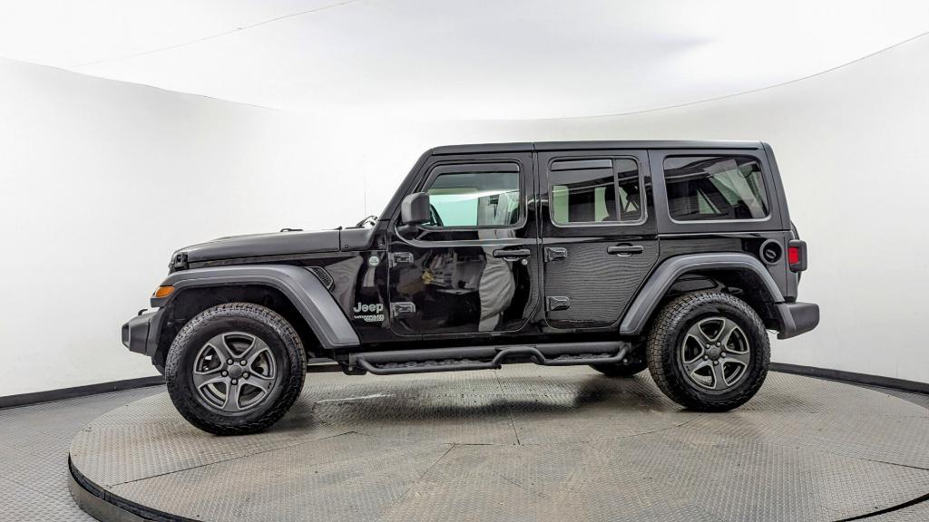used 2018 Jeep Wrangler Unlimited car, priced at $18,199