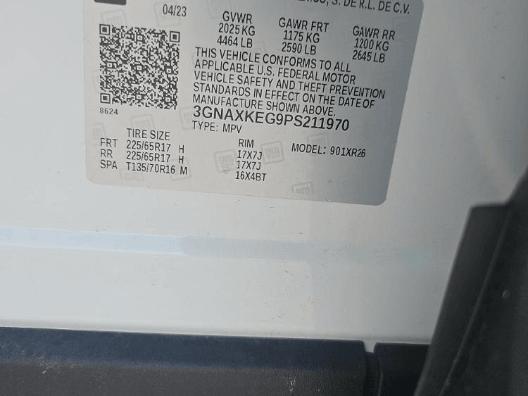 used 2023 Chevrolet Equinox car, priced at $19,499