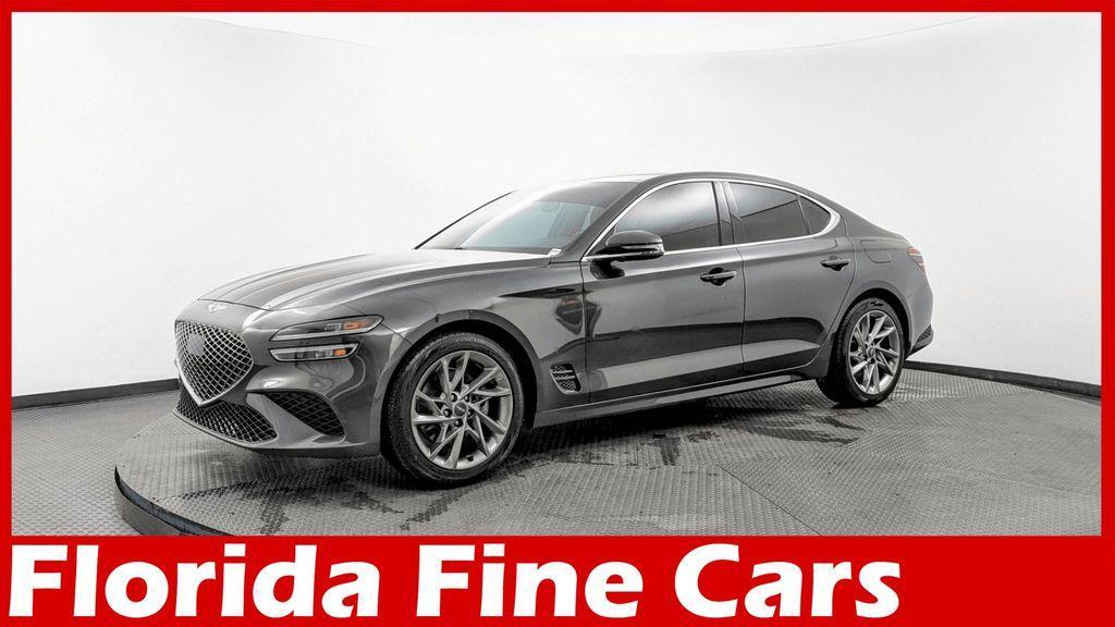 used 2022 Genesis G70 car, priced at $22,799