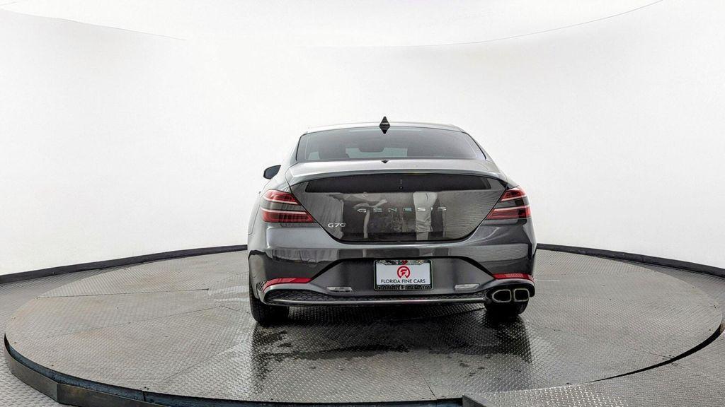 used 2022 Genesis G70 car, priced at $22,699