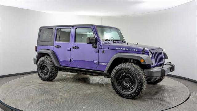 used 2017 Jeep Wrangler Unlimited car, priced at $23,699