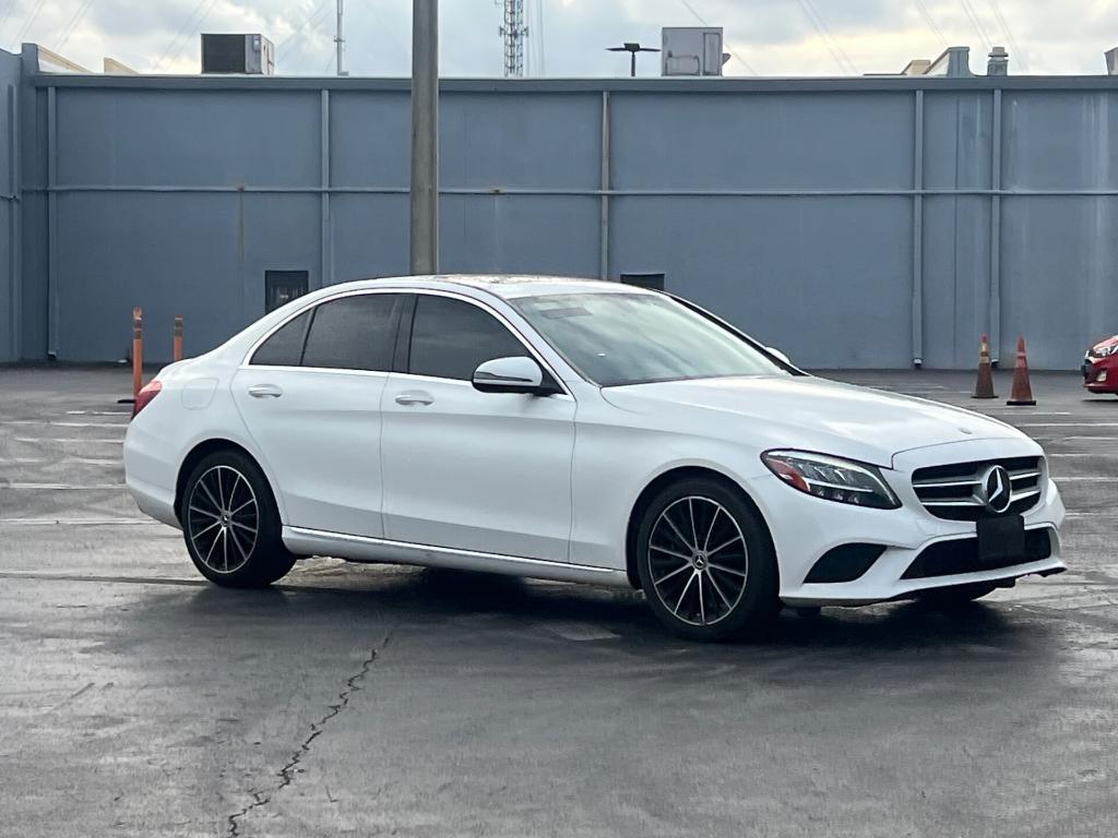 used 2021 Mercedes-Benz C-Class car, priced at $21,999