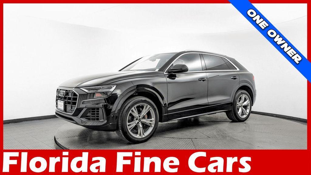 used 2022 Audi Q8 car, priced at $39,999
