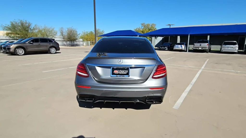 used 2018 Mercedes-Benz AMG E 63 car, priced at $51,999