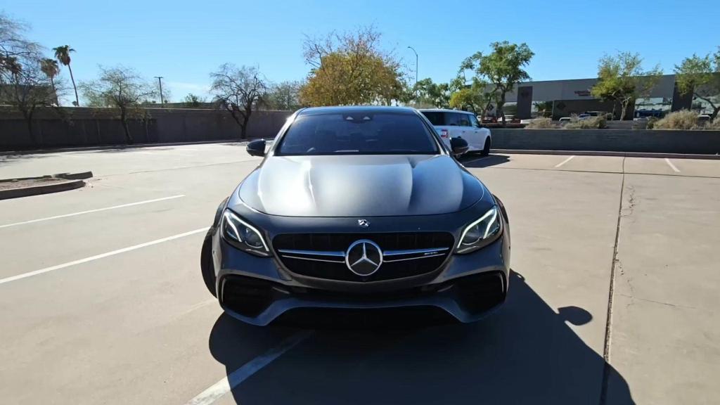 used 2018 Mercedes-Benz AMG E 63 car, priced at $51,999