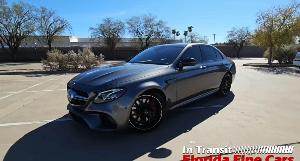 used 2018 Mercedes-Benz AMG E 63 car, priced at $51,999