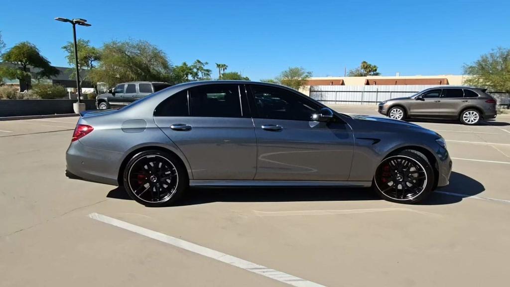 used 2018 Mercedes-Benz AMG E 63 car, priced at $51,999