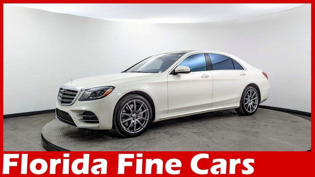 used 2018 Mercedes-Benz S-Class car, priced at $27,499