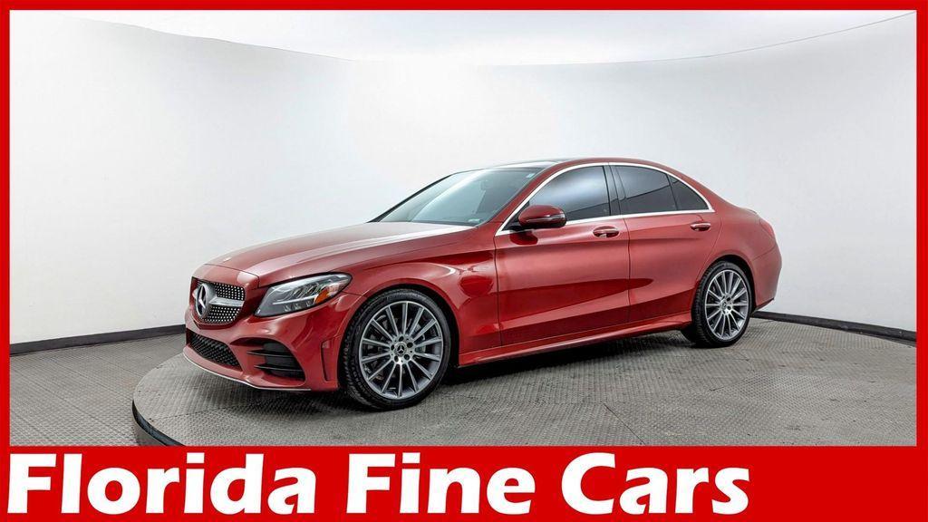 used 2021 Mercedes-Benz C-Class car, priced at $26,199