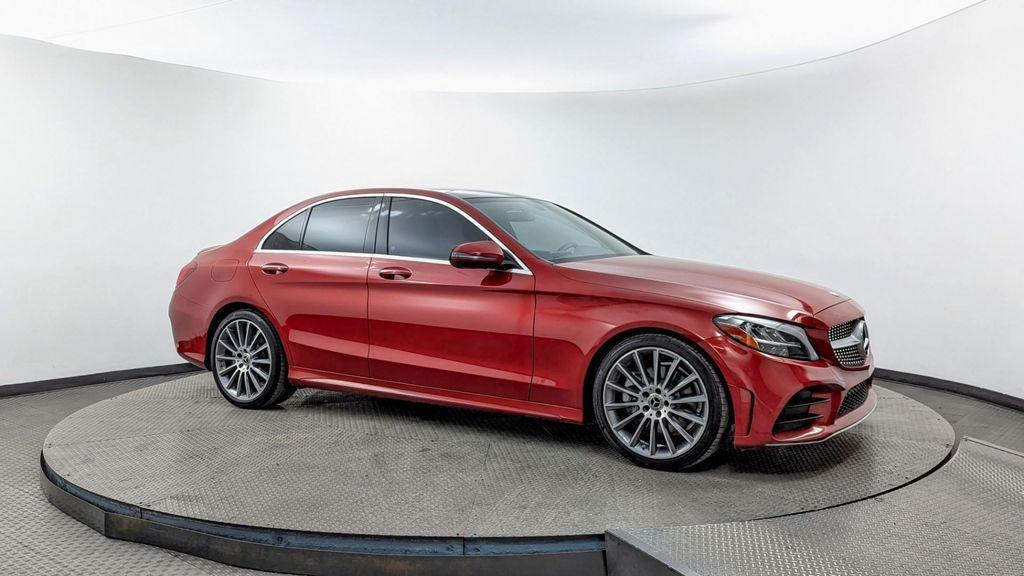 used 2021 Mercedes-Benz C-Class car, priced at $26,199