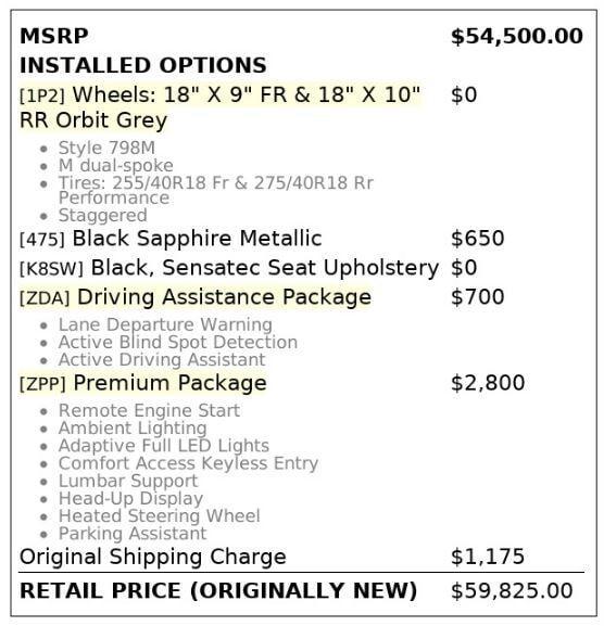 used 2025 BMW Z4 car, priced at $39,999