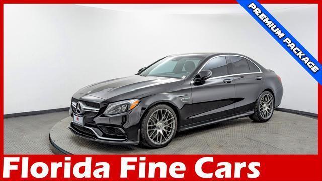 used 2017 Mercedes-Benz AMG C 63 car, priced at $37,799