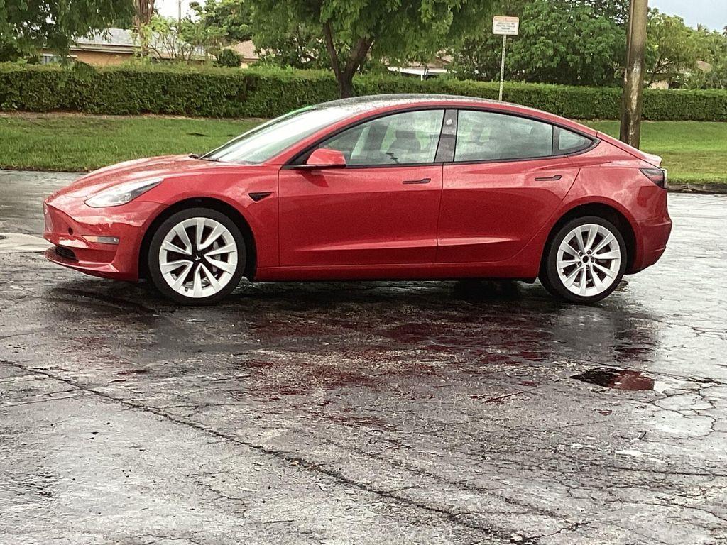 used 2022 Tesla Model 3 car, priced at $17,999