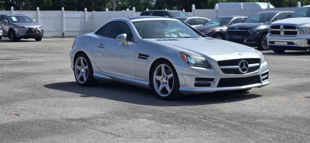 used 2015 Mercedes-Benz SLK-Class car, priced at $19,999