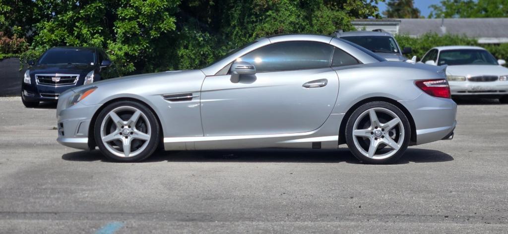 used 2015 Mercedes-Benz SLK-Class car, priced at $19,999