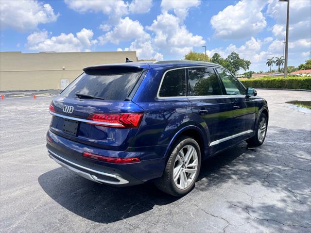 used 2021 Audi Q7 car, priced at $29,299