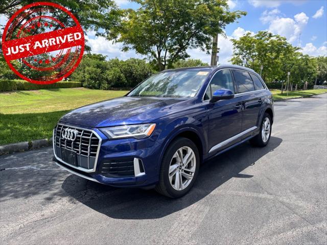 used 2021 Audi Q7 car, priced at $29,299