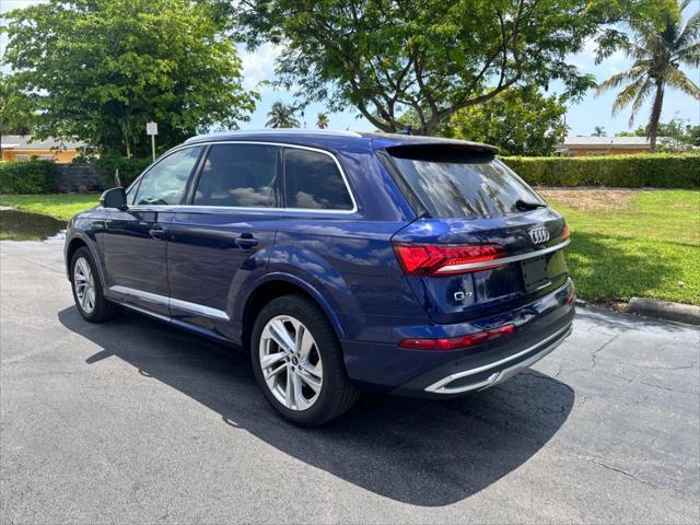 used 2021 Audi Q7 car, priced at $29,299