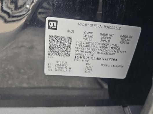 used 2021 GMC Yukon car, priced at $43,999