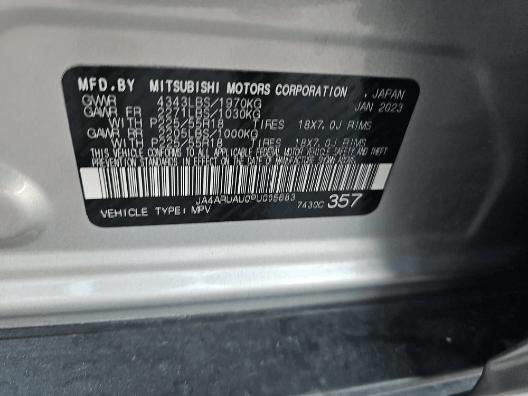 used 2023 Mitsubishi Outlander Sport car, priced at $14,999
