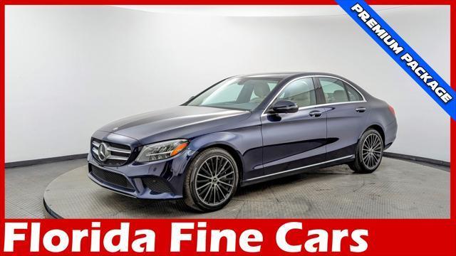 used 2021 Mercedes-Benz C-Class car, priced at $23,499