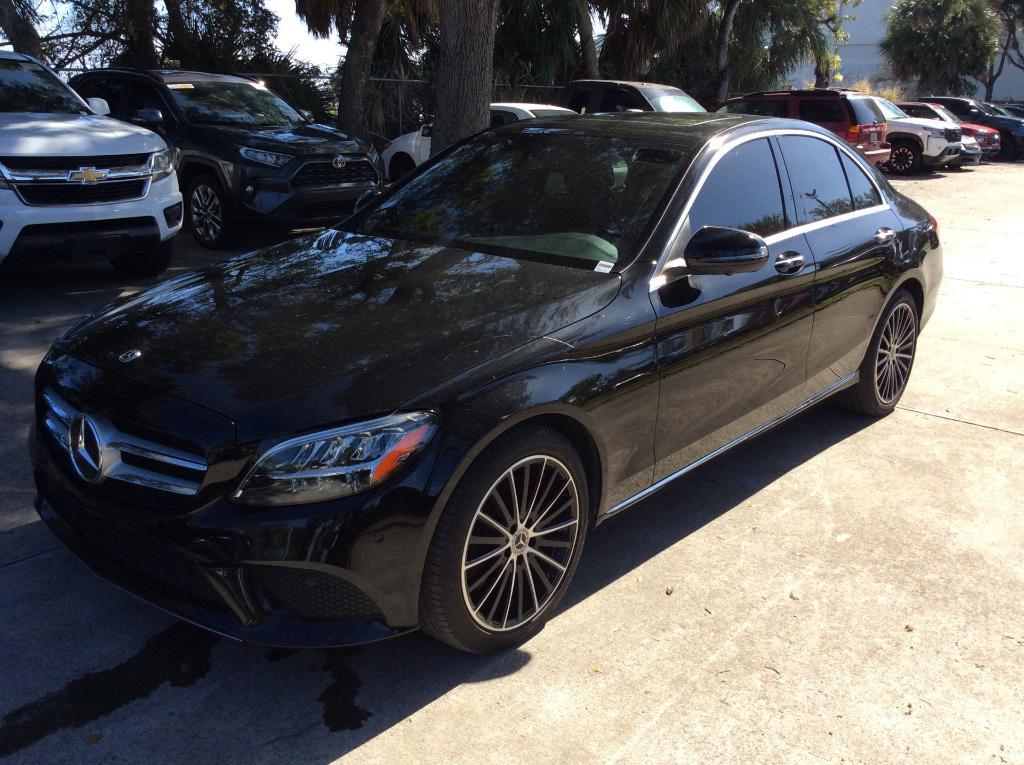 used 2021 Mercedes-Benz C-Class car, priced at $25,499