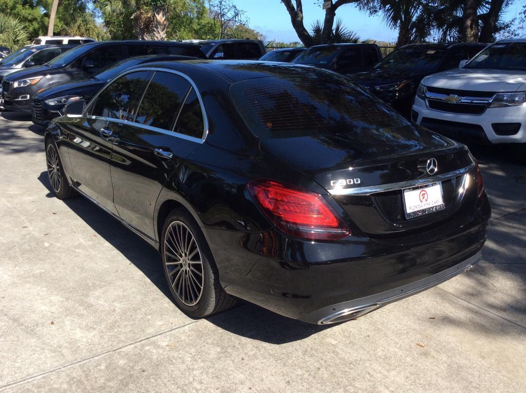 used 2021 Mercedes-Benz C-Class car, priced at $25,499