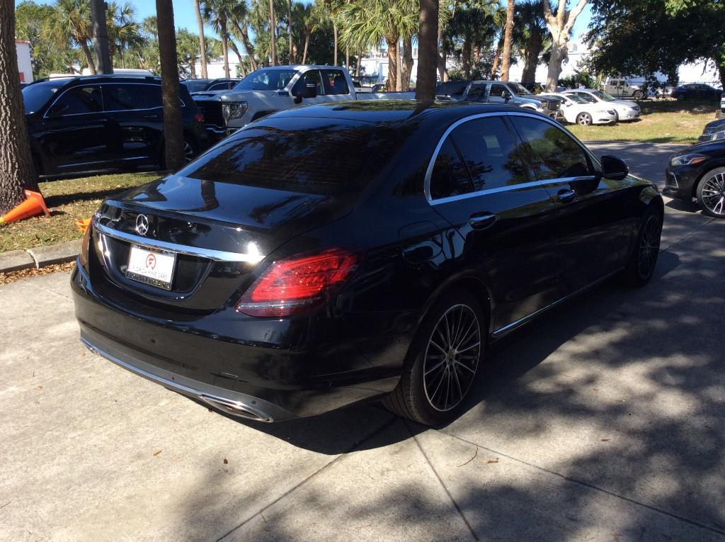 used 2021 Mercedes-Benz C-Class car, priced at $25,499