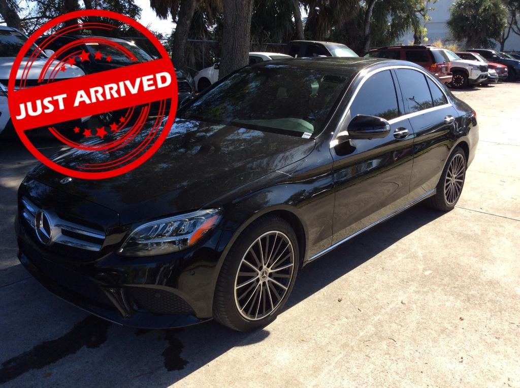 used 2021 Mercedes-Benz C-Class car, priced at $25,499