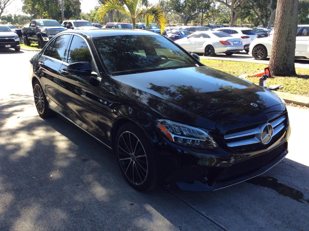 used 2021 Mercedes-Benz C-Class car, priced at $25,499